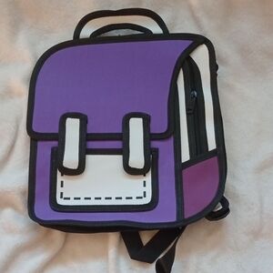 New Purple Cartoon-Style Kids Backpack ( It's Real)